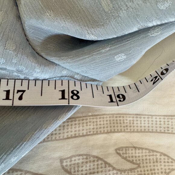 Vintage Ice Grey-Blue Long Sleeved Dress - Picture 10 of 13